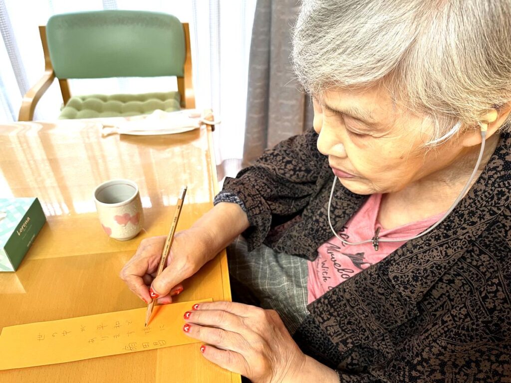 七夕飾り・短冊づくりイベント　ファミリーケア心の家 久が原
