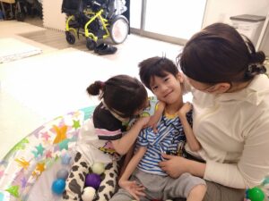 ビニールプールのお部屋遊び2
