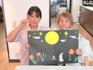 2お月見の創作活動