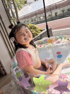 屋外プール遊び たいよう篠崎